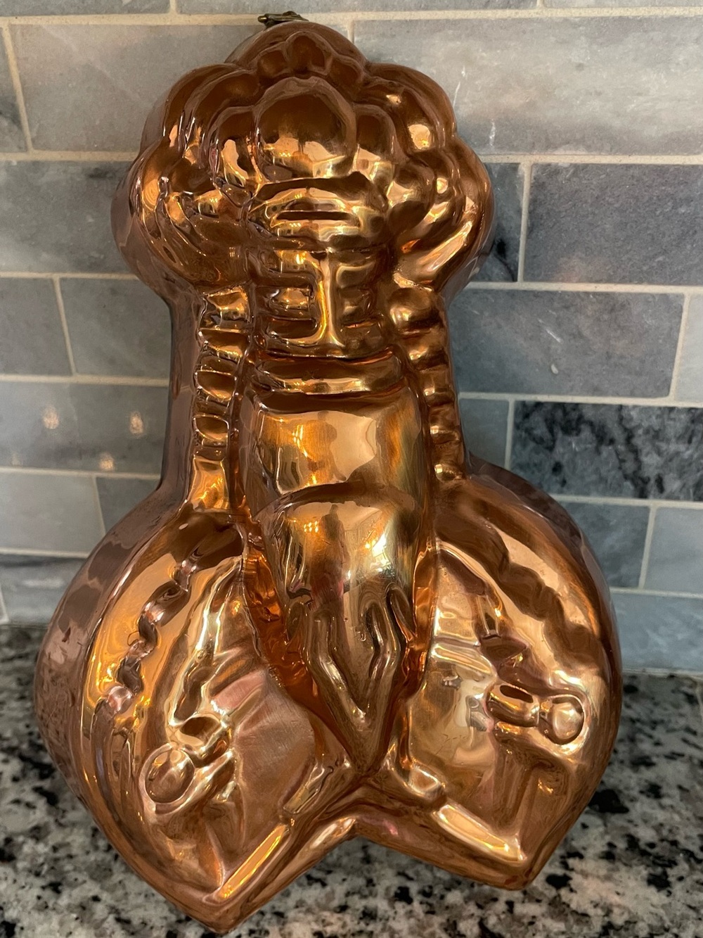 Copper Lobster Home Art Decorative Mold
